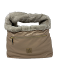 Refresh 183333 Nylon Tote Bag with Fuzzy Handle