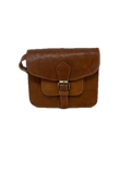 Handmade Leather Buckle Crossbody